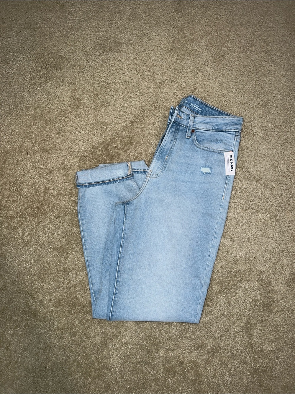 Old Navy Light Blue Slim Straight Women’s Jeans